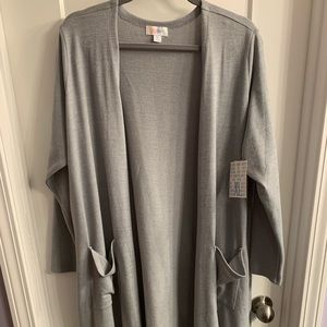 New Grey Lularoe Sarah XL